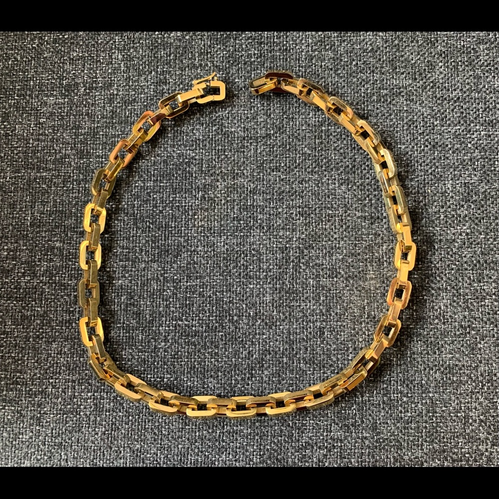Eddie Borgo Supralink Gold Chain Necklace